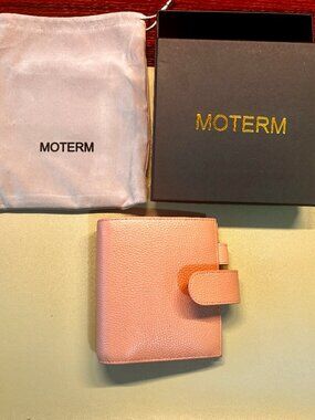 Moterm Luxe 2.0 Pocket Planner Dusty Rose 30mm Rings Box + Dust Bag